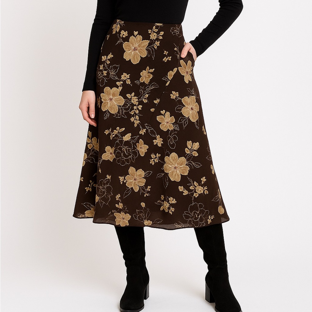 Rena Rowan VTG Skirt Tagged Size 12 Fall Layering Light Loreali  Gilmore Goded